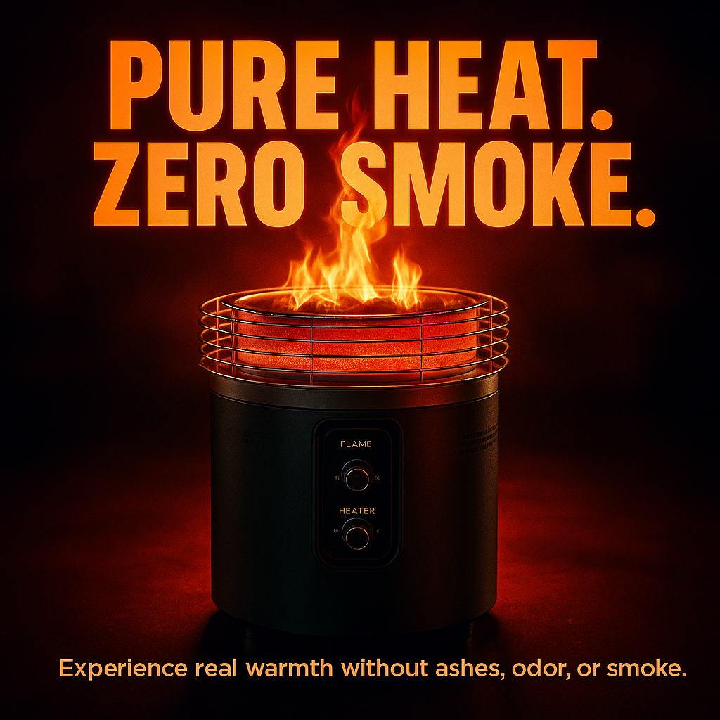 Fireside360™ – The Ultimate Outdoor Heater & Fire Pit