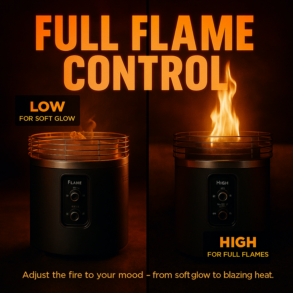 Fireside360™ – The Ultimate Outdoor Heater & Fire Pit