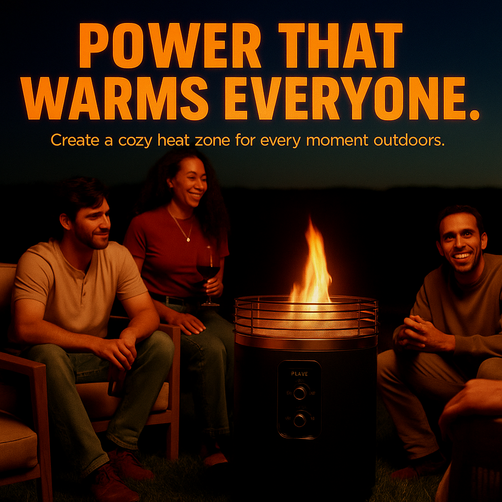 Fireside360™ – The Ultimate Outdoor Heater & Fire Pit